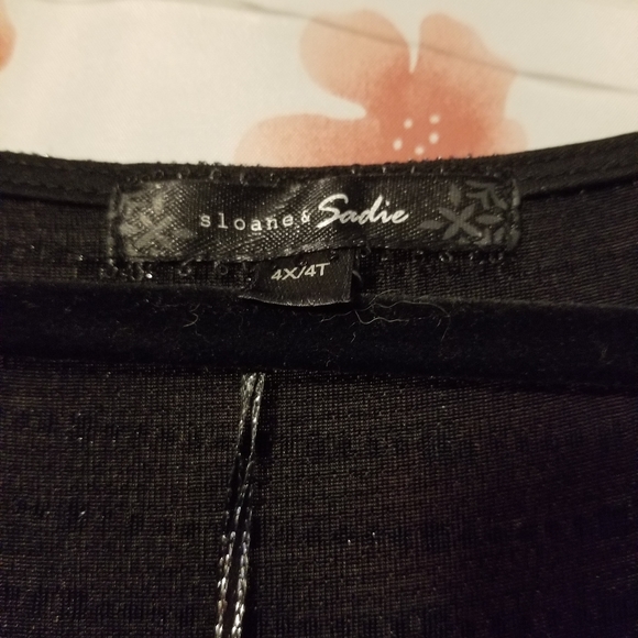 Sloan & Sadie Women's Sequin Top Dress - Picture 6 of 6